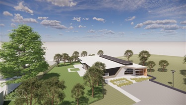 An artist's impression of what the new preschool will look like